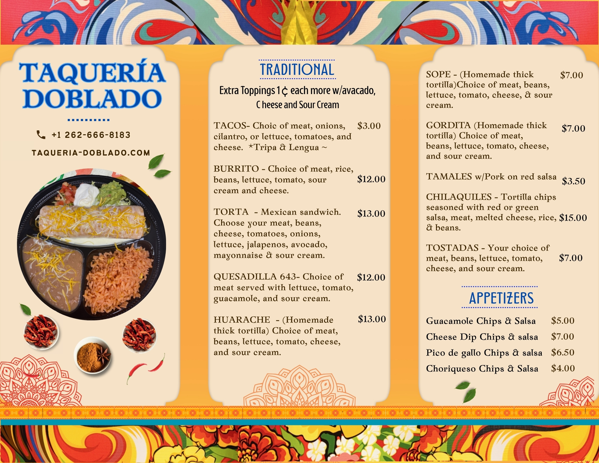 taqueria-doblado-menu